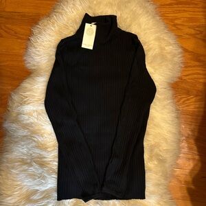 RAMY BROOK gorgeous black turtleneck, size xs.. new with tags!